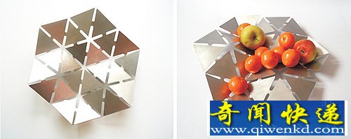 Escher 一片果盤 可以自己定義果盤使用的形狀