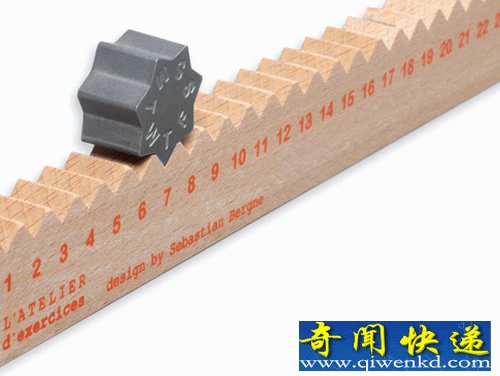 每月測(cè)量日歷 設(shè)計(jì)有鋸齒凹槽