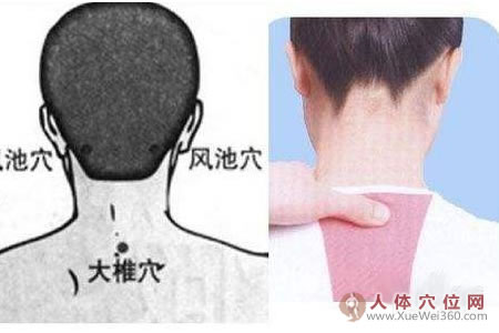 預防感冒按摩方法