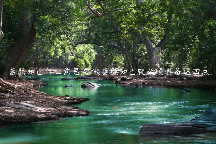 藍(lán)顏知己什么意思,要做藍(lán)顏知己就必須具備這四點(diǎn)