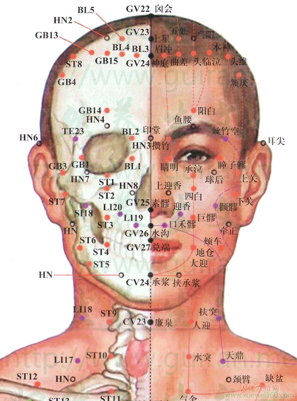 扶突穴：大腸經(jīng)(圖文)