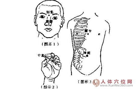 體表標志取穴法