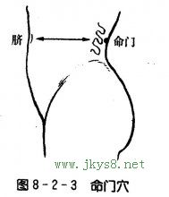 命門穴位