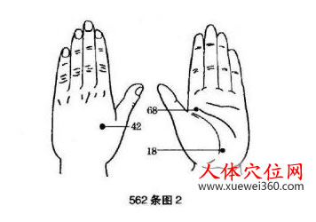 堅持手腳穴位按摩可治各種胃痛